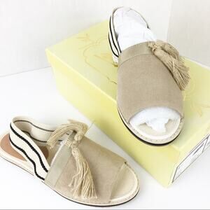 NWT SZ 9 Bettye Ace Slingback Camel